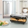 Profi Cook PC-ST 1092 Τοστιέρα για 2 Τοστ 900W Inox