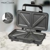 Profi Cook PC-ST 1092 Τοστιέρα για 2 Τοστ 900W Inox