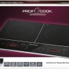Profi Cook PC-DKI 1067 Επιτραπέζια Εστία Επαγωγική Διπλή Μαύρη