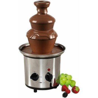 Clatronic SKB 3248 Συντριβάνι Σοκολάτας με 3 Επίπεδα 500gr Ασημί