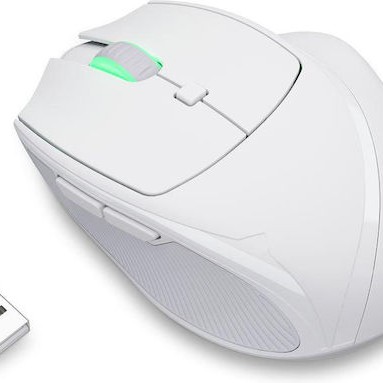 Sharkoon OfficePal M25W Ασύρματο Ποντίκι Λευκό