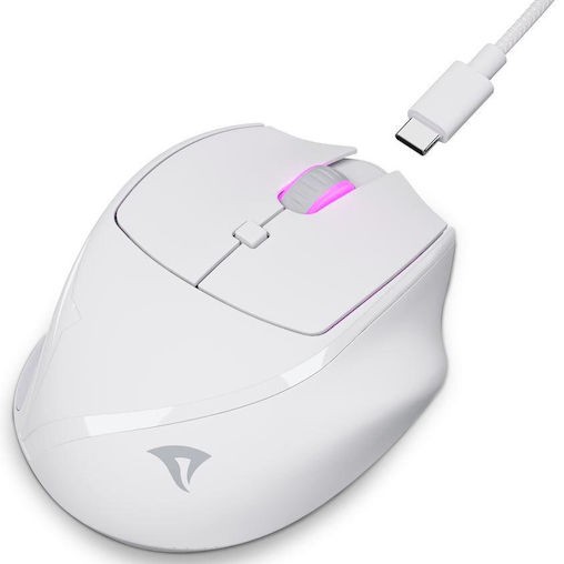 Sharkoon OfficePal M25W Ασύρματο Ποντίκι Λευκό
