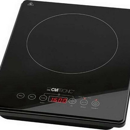 Clatronic EKI 3569 Επιτραπέζια Εστία Επαγωγική Μονή Μαύρη