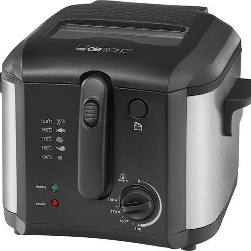 Clatronic FR 3649 Φριτέζα 2.5lt Μαύρη