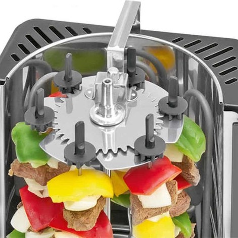 Clatronic DVG 3686 Ηλεκτρικό Grill 1400W Μαύρο