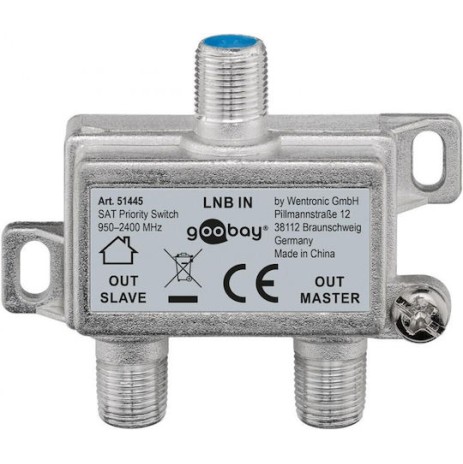 Goobay F-Connector female - F-Connector female (51445)