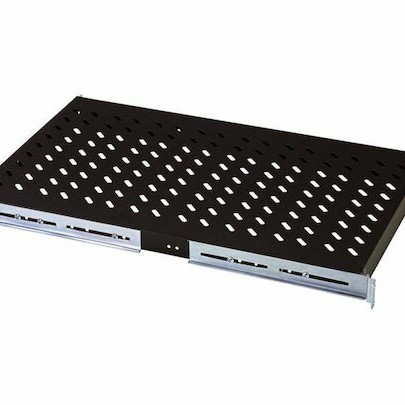 Digitus Ράφι για Καμπίνα Δικτύου 30x483x720mm Μαύρο