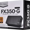 Silverstone FX350-G 350W Μαύρο Τροφοδοτικό Υπολογιστή Full Wired 80 Plus Gold