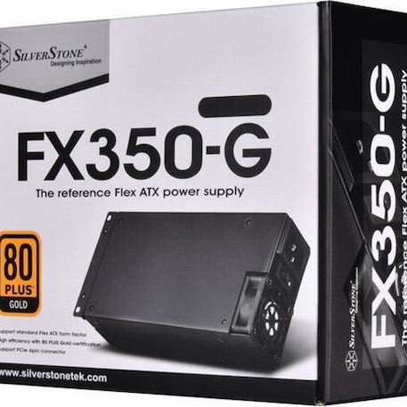 Silverstone FX350-G 350W Μαύρο Τροφοδοτικό Υπολογιστή Full Wired 80 Plus Gold