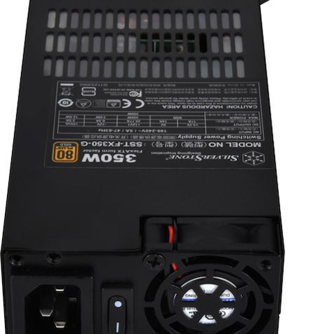 Silverstone FX350-G 350W Μαύρο Τροφοδοτικό Υπολογιστή Full Wired 80 Plus Gold