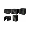 Digitus Professional Unique Επιτοίχια Καμπίνα Rack 9U 50.9x60x60cm Μαύρο DN-19 09-U-3-SW