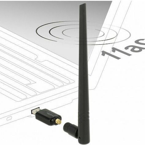 DeLock 12535 USB Αντάπτορας Δικτύου για Ενσύρματη σύνδεση Ethernet