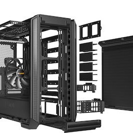 Be Quiet Silent Base 601 Window Midi Tower Κουτί Υπολογιστή Μαύρο