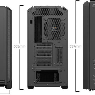 Be Quiet Silent Base 601 Midi Tower Κουτί Υπολογιστή Μαύρο