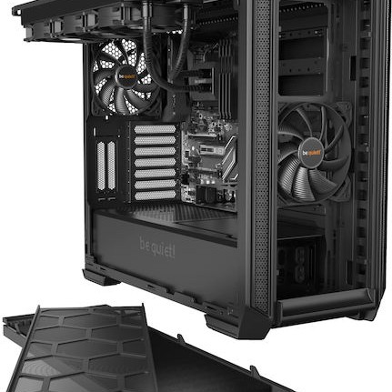 Be Quiet Silent Base 601 Midi Tower Κουτί Υπολογιστή Μαύρο