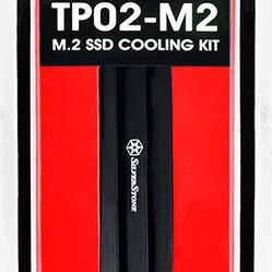 Silverstone TP02-M2 Ψύξη Μ.2 SSD Μαύρο