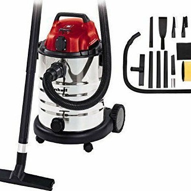 Einhell Σκούπα Υγρών / Στερεών 1500W με Ανοξείδωτο Κάδο 30lt