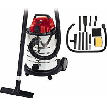 Einhell Σκούπα Υγρών / Στερεών 1500W με Ανοξείδωτο Κάδο 30lt