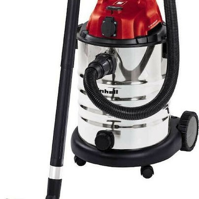 Einhell Σκούπα Υγρών / Στερεών 1500W με Ανοξείδωτο Κάδο 30lt