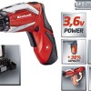Einhell TE-SD 3,6 Li Kit Κατσαβίδι Μπαταρίας 3.6V 1x1.5Ah
