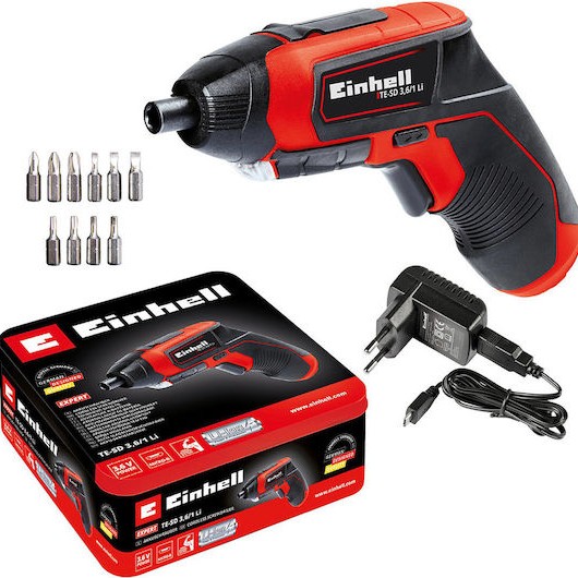 Einhell TE-SD 3,6 / 1 Li Κατσαβίδι Μπαταρίας 3.6V 1x1.5Ah