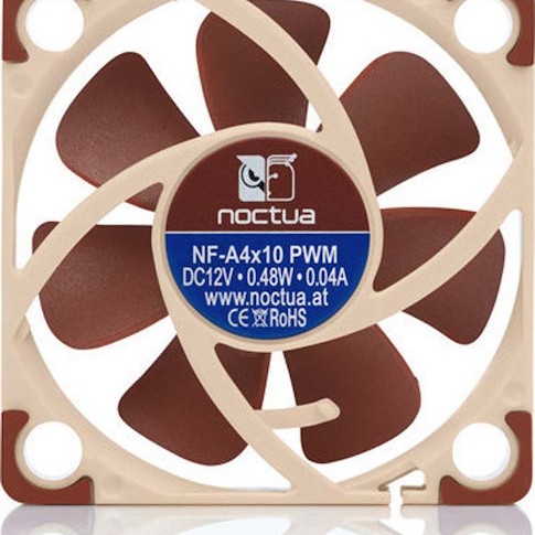 Noctua NF-A4x10 Case Fan 40mm με Σύνδεση 4-Pin PWM Καφέ