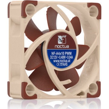 Noctua NF-A4x10 Case Fan 40mm με Σύνδεση 4-Pin PWM Καφέ