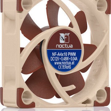 Noctua NF-A4x10 Case Fan 40mm με Σύνδεση 4-Pin PWM Καφέ