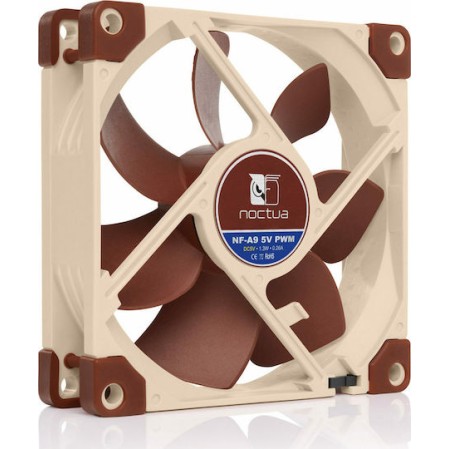 Noctua NF-A9 5V Case Fan 92mm με Σύνδεση 4-Pin PWM Καφέ