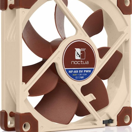 Noctua NF-A9 5V Case Fan 92mm με Σύνδεση 4-Pin PWM Καφέ
