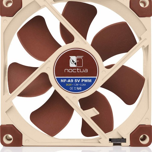 Noctua NF-A9 5V Case Fan 92mm με Σύνδεση 4-Pin PWM Καφέ