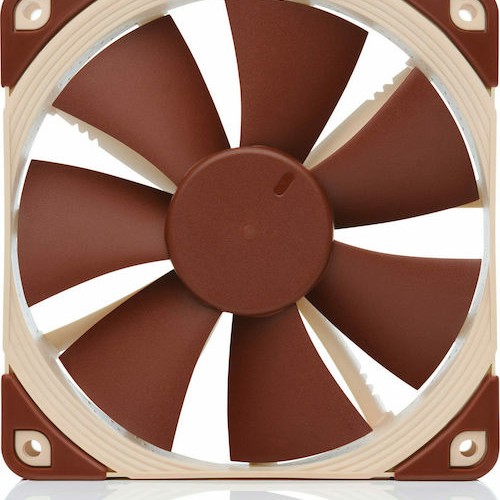 Noctua NF-F12 5V Case Fan 120mm με Σύνδεση 4-Pin PWM Καφέ