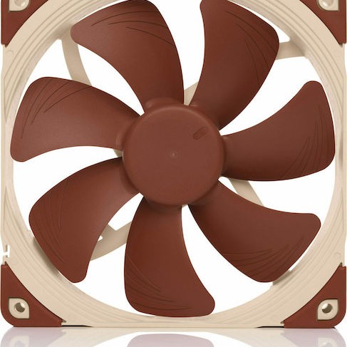 Noctua NF-A14 5V Case Fan 140mm με Σύνδεση 4-Pin PWM Καφέ