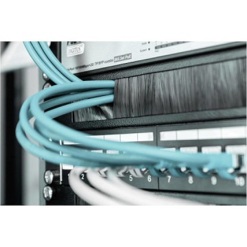 Digitus Cable Brush Management Panel για Rack 19