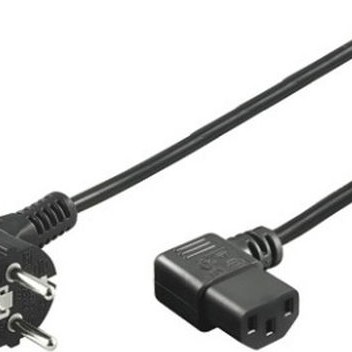 Goobay Schuko - IEC C13 Cable 2m Μαύρο 50080