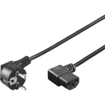 Goobay Schuko - IEC C13 Cable 2m Μαύρο 50080