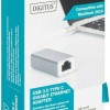 Digitus DN-3024 USB-C Αντάπτορας Δικτύου για Ενσύρματη σύνδεση Gigabit Ethernet