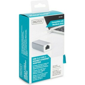 Digitus DN-3024 USB-C Αντάπτορας Δικτύου για Ενσύρματη σύνδεση Gigabit Ethernet