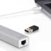 Digitus USB 3.0 Hub 3 Θυρών με σύνδεση USB-C / Ethernet Ασημί