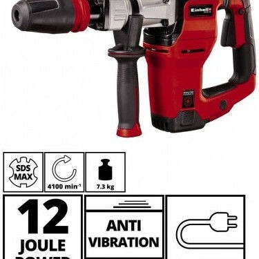Einhell TE-DH 12 Κρουστικό Σκαπτικό Πιστολέτο Ρεύματος 1050W με Υποδοχή SDS Max