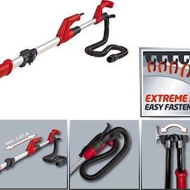 Einhell Τηλεσκοπικό Τριβείο Γυψοσανίδας 600W με Δυνατότητα Αναρρόφησης Σκόνης