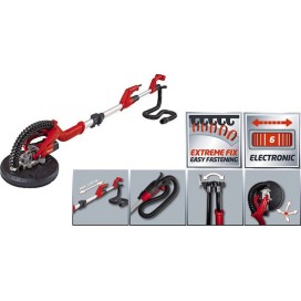 Einhell Τηλεσκοπικό Τριβείο Γυψοσανίδας 600W με Δυνατότητα Αναρρόφησης Σκόνης