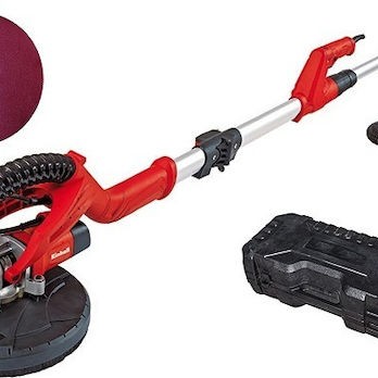 Einhell Τηλεσκοπικό Τριβείο Γυψοσανίδας 600W με Δυνατότητα Αναρρόφησης Σκόνης