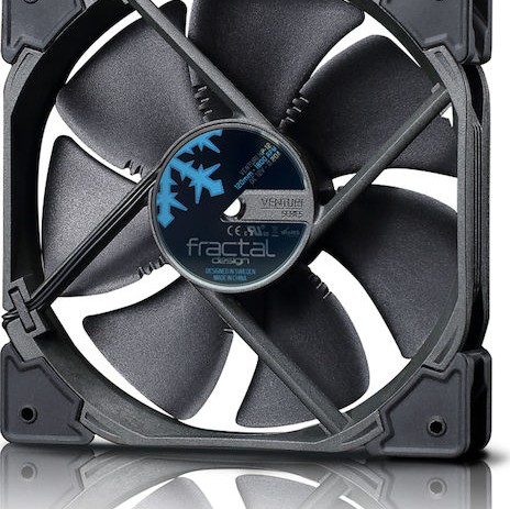 Fractal Design Venturi HF-12 Case Fan 120mm με Σύνδεση 4-Pin PWM Λευκό