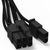 Be Quiet CP-6610 6+2 Pin PCIe - Cable 0.6m Μαύρο BC070