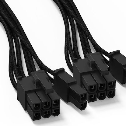 Be Quiet CP-6620 6-Pin PCIe - 6-Pin PCIe Cable 0.6m Μαύρο BC071