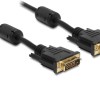DeLock DVI Cable DVI-D male - DVI-D male 1m (83189)