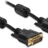 DeLock DVI Cable DVI-D male - DVI-D male 1m (83189)