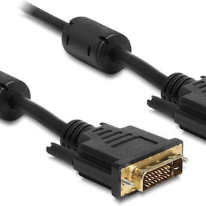 DeLock DVI Cable DVI-D male - DVI-D male 1m (83189)