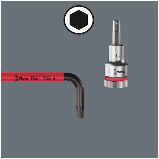 Wera Σετ 9 Κλειδιά Allen σε Σχήμα L